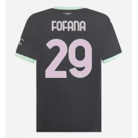 AC Milan Youssouf Fofana #29 Rezervni Dres 2024-25 Kratak Rukav